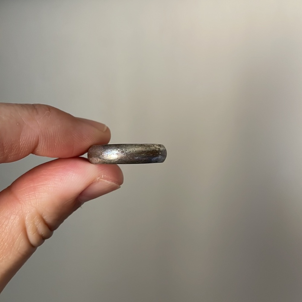 😍sold🥰Sterling silver band - Picture 2 of 6